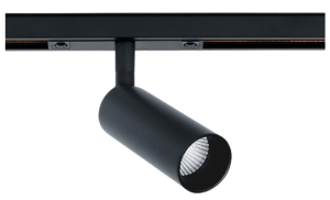 Czarny reflektor na szynoprzewód magnetyczny Multiline Oxyled 405265 S40 LV S 9,2W 4000K 33stopnie Dali nóżka 31mm