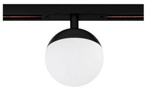 Czarny lampa kula na szynoprzewód magnetyczny Multiline Oxyled 896969 Orb TR 7W 4000K 120stopni Dali