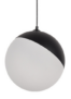 Czarna lampa wisząca kula na szynę magnetyczną Multiline Oxyled 896983 Orb P 7W 3000K 120stopni Dali