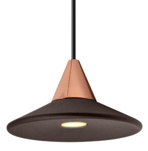 Beżowo różano złota lampa wisząca na szynę magnetyczną Multiline Oxyled 897089 Tino LV 7W 3000K 18stopni Dali