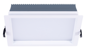 Biała kwadratowa oprawa podtynkowa Loonari (Oxyled) Sapri SQ 704462 40W 4380lm 3000K 120stopni