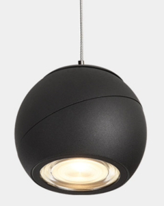 Czarna lampa wisząca kula na szynę magnetyczną Multiline Oxyled 897041 Globe 12W 3000K 60stopni Dali