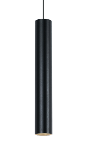 Czarna lampa wisząca tuba na szynę magnetyczną Multiline Oxyled 897294 T60 LV S 9,2W 3000K 50stopni Dali walec 6cm x 25cm