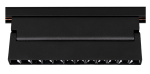 Czarny regulowany płaski reflektor na szynę magnetyczną Multiline Oxyled 895733 Dots Spot Mini 24W 4000K 36stopni Dali  23,3cm