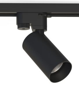 Czarny reflektor na szynę 1-fazową Nowodvorski 7581 Mono GU10