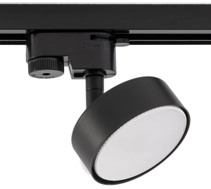 Czarny reflektor na szynę 1-fazową Nowodvorski 10358 Profile Puck GX53