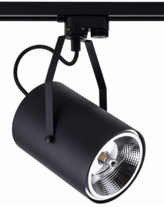 Czarny reflektor na szynę 1-fazową Nowodvorski 9018 Profile Bit Plus GU10 ES111