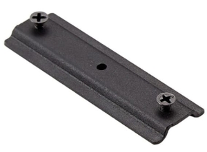 Czarny łącznik prosty do szynoprzewodów natynkowych i podtynkowych magnetycznych 230V Azzardo AZ5151 Beta