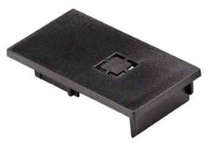 Czarna zaślepka końcowa do szynoprzewodów natynkowych i podtynkowych magnetycznych 230V Azzardo AZ5166 Beta