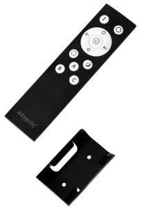 Czarny pilot do sterowania przez Bluetooth szynoprzewodami magnetycznymi Azzardo AZ4857