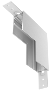 Biały łącznik sufit ściana metalowy natynkowy do szyn głębokich magnetycznych Azzardo AZ4684 52