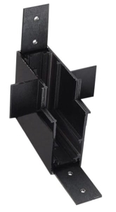 Czarny łącznik ściana sufit podtynkowy do szynoprzewodów magnetycznych 230V Azzardo AZ5164 Beta Gips1