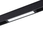 Czarny podłużny reflektor na szynoprzewód magnetyczny 230V Azzardo AZ5190 Beta Saga 9W 3000K 22cm
