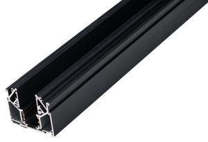 Czarny szynoprzewód magnetyczny do sufitów napinanych 1m Azzardo AZ5836