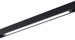 Czarna podłużna ledowa lampa na szynę magnetyczną 230V Azzardo AZ5215 Beta Saga 18W 4000K 120stopni 41cm