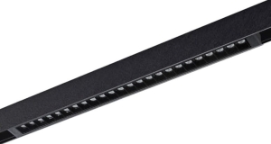 Czarny diodowy reflektor na szynoprzewód magentyczny 230V Azzardo AZ5188 Beta Kira 18W 3000K 41cm