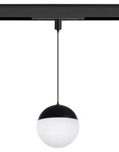 Lampa wisząca kula na szynę magnetyczną Azzardo Elin AZ4633 3000K Czarny