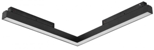 Reflektor na szynę magnetyczną Azzardo Saga Corner 24W 3000K AZ4613 Czarny