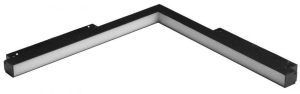 Reflektor na szynę magnetyczną Azzardo Saga Corner B 24W 4000K AZ4619 Czarny