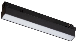 Czarny reflektor na szynę magnetyczną LVM Nowodvorski 10651 Line LED 9W 4000K 110stopni 20,5cm