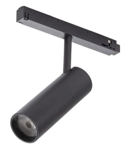 Czarny reflektor na szynę magnetyczną LVM Nowodvorski 10656 Spot LED 9W 4000K 30stopni