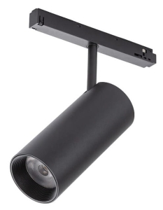 Czarny reflektor na szynę magnetyczną LVM Nowodvorski 10655 Spot LED 15W 4000K 30stopni