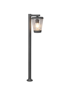 Lampa zewnętrzna stojąca latarnia IP44 antracyt Trio Lighting 411060142 Cavado 1xE27 100cm