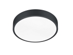 Plafon nowoczesny lampa sufitowa okrągła z oprawą czarny mat Trio Lighting 627413032 Waco LED 28W 2300+3000+4000K 31cm