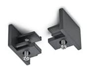 Czarna zaślepka do szyny natynkowej 3-fazowej Trio 703032 Duoline