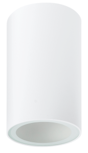 Biała okrągła oprawa sufitowa punktowa GU10 Loonari (Oxyled) CROSTI LUCE 459345