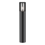 Grafitowy zewnętrzny słupek oświetleniowy Maytoni O453FL-01GF Barrel E27 IP54 75cm
