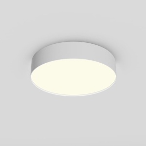 Biały okrągły plafon ledowy Maytoni C032CL-36W3K-RD-W Zon LED 36W 3000K CRI90 30cm x 6cm