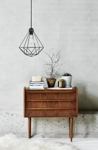 Lampa wisząca Nordlux 84863003 Tees E27 29cm x 250cm Czarny