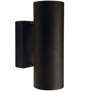 Zewnętrzna lampa ścienna kinkiet na elewację Nordlux 21279903 Tin 2xGU10 IP54 Czarny