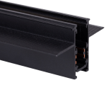 Czarny podtynkowy wąski głęboki szynoprzewód magnetyczny Loonari Miniline 706718 Typ C 3m