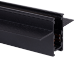 Czarny podtynkowy wąski głęboki szynoprzewód magnetyczny Loonari Miniline 706695 Typ C 2m