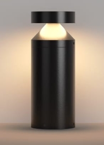 Zewnętrzny nowoczesny słupek oświetleniowy Maytoni O591FL-L12GF3K Olten LED 12W 3000K IP65 30cm