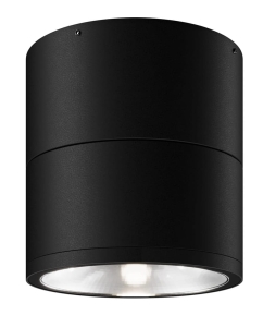 Grafitowa zewnętrzna łamana lampa sufitowa tuba Maytoni O310CL-L12GF3K Spin LED 12W 3000K IP54