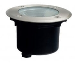 Lampa zewnętrzna najazdowa gruntowa okrągła aluminium Azzardo AZ5844 Aros IP67 LED 12W 4000K