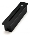 Lampa schodowa prostokątna wpuszczana czarny mat Azzardo AZ6081 Erin IP54 Sensor LED 3W 3100K