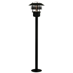 Zewnętrzna lampa stojąca słupek ogrodowy Nordlux 25118003 Vejers E27 IP54 92cm x 22cm czarny
