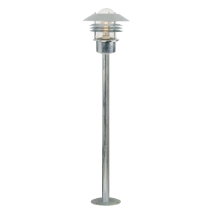Zewnętrzna lampa stojąca słupek ogrodowy Nordlux 25118031 Vejers E27 IP54 92cm x 22cm galwanizowana