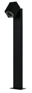 Lampa zewnętrzna słupek oświetleniowy z reflektorem czarny Azzardo AZ5859 Svan IP54 1xGU10