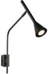 Kinkiet lampa ścienna punktowa aluminiowa czarna Azzardo AZ5624 Cygnus Wall BK 1xGU10