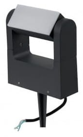 Lampa ogrodowa wbijana w podłoże ciemny szary IP65 Azzardo AZ6320 Frame Spike V2 LED 10W