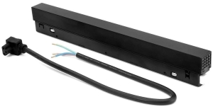 Czarny zasilacz do montażu w szynie magnetycznej Domeno Led DY-YT100W 200W 48V 30,5cm