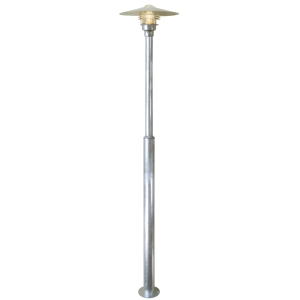 Lampa zewnętrzna stojąca latarnia ogrodowa Nordlux 25168031 Vejers E27 IP54 130-200cm x 39cm galwanizowana