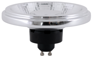 Ściemniana srebrna żarówka LED ES111 Loonari (Oxyled) Essential PerfectColor 892589 GU10 12W 750lm CRI90 4000K 60stopni