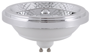 Srebrna żarówka LED ES111 Loonari (Oxyled) Essential 898857 GU10 12W 960lm 4000K 30stopni