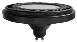 Ściemniana czarna żarówka LED ES111 Loonari (Oxyled) Essential 450649 GU10 15W 1100lm 3000K 120stopni